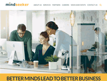 Tablet Screenshot of mindseeker.com